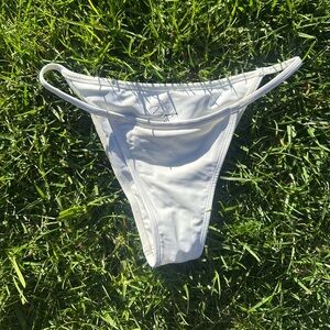 Bamba Swim White Bathing Suit Bottoms
